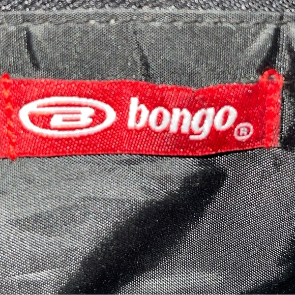Bongo Montauk Nylon Bag With Red Accents 8”x6” Great Condition Vintage Retro Y2K - Picture 5 of 12